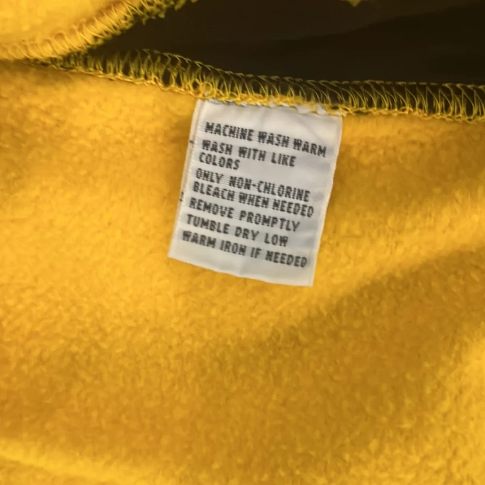 Polo Ralph Lauren Men's Yellow and Black Sweatshirt Germany Flag Size: M Vintage